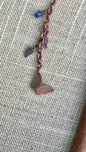 Load image into Gallery viewer, Butterfly Hairstick w/ Crystal Acorn Gem
