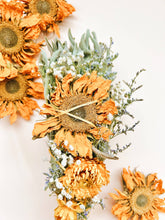Load image into Gallery viewer, Golden Sunflower Smudge Incense Handrolled Stick
