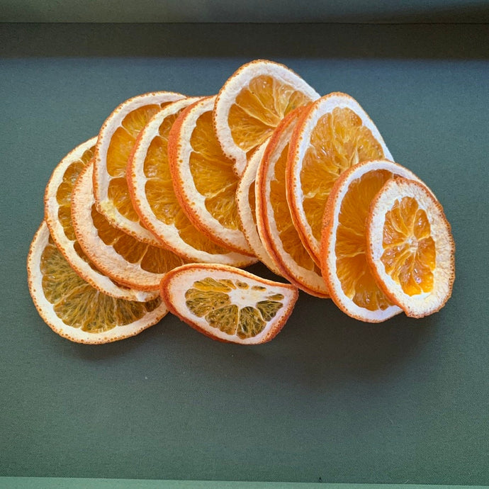 Dried Orange Slices for Crafts and Wedding Events. Dried Fruits Herbs. dehydrated fruit. 12 count CVAG