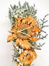 Load image into Gallery viewer, Golden Sunflower Smudge Incense Handrolled Stick
