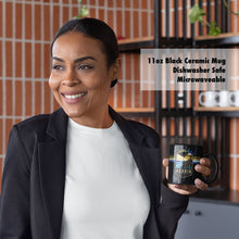 Load image into Gallery viewer, Acadia National Park Mug - Maine Black Coffee Mug 15oz - Coral and Vine Co
