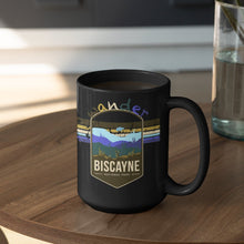 Load image into Gallery viewer, Biscayne Bay National Park Mug - Florida Black Coffee Mug 15oz - Coral and Vine Co
