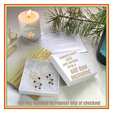 Load image into Gallery viewer, Blue Amazonite Acorn Earrings in Silver - Coral and Vine Co
