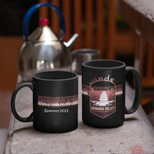 Load image into Gallery viewer, Cuyahoga Valley National Park Mug - Ohio Black Coffee Mug 15oz - Coral and Vine Co
