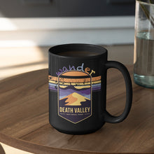 Load image into Gallery viewer, Death Valley National Park Mug - California Black Coffee Mug 15oz - Coral and Vine Co
