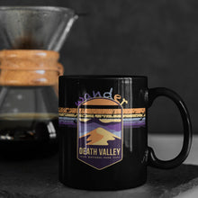 Load image into Gallery viewer, Death Valley National Park Mug - California Black Coffee Mug 15oz - Coral and Vine Co
