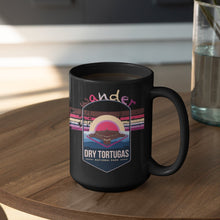 Load image into Gallery viewer, Dry Tortugas National Park Mug - Florida Black Coffee Mug 15oz - Coral and Vine Co
