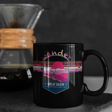Load image into Gallery viewer, Great Basin National Park Mug - Nevada Black Coffee Mug 15oz - Coral and Vine Co
