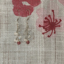 Load image into Gallery viewer, Mystical Lavender Ombre Nugget Earrings
