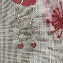 Load image into Gallery viewer, Mystical Lavender Ombre Nugget Earrings
