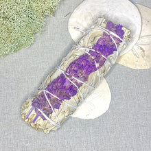 Load image into Gallery viewer, Lavender &amp; Sage Incense Smudge Stick - Coral and Vine Co
