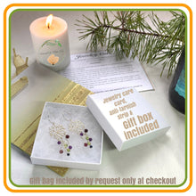 Load image into Gallery viewer, Leaves of Green Opal Earrings in Silver - Coral and Vine Co
