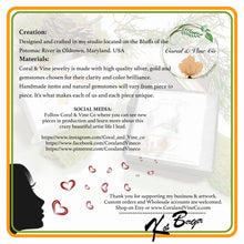 Load image into Gallery viewer, Silver Bumble Bee Earrings with Green Aventurine Acorns - Coral and Vine Co
