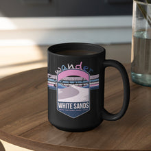 Load image into Gallery viewer, White Sands National Park Mug - New Mexico Black Coffee Mug 15oz - Coral and Vine Co
