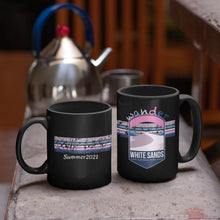 Load image into Gallery viewer, White Sands National Park Mug - New Mexico Black Coffee Mug 15oz - Coral and Vine Co
